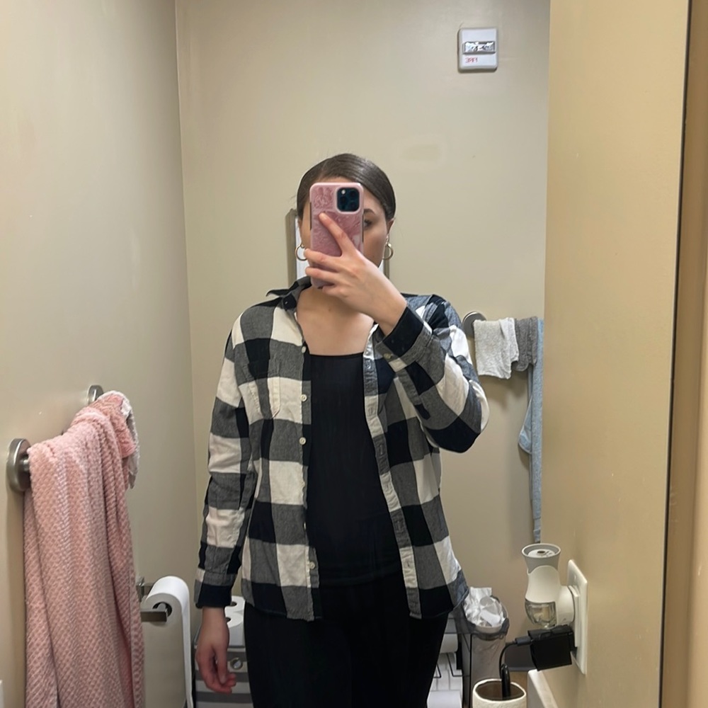 Black & White Flannel